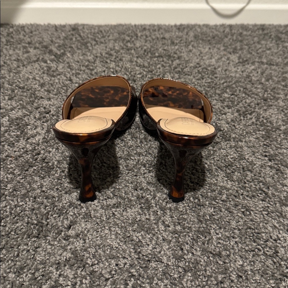 Cape Robbin Brown Tortoise Heels - Picture 4 of 6